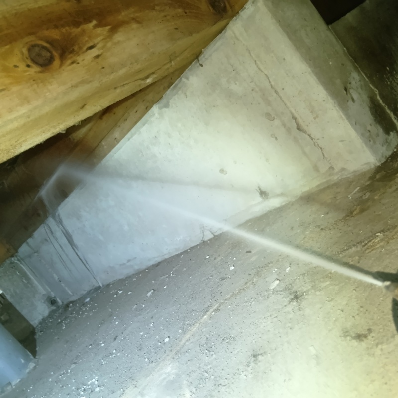 築年数56年のシロアリ駆除の施工事例（千葉県佐倉市山王）