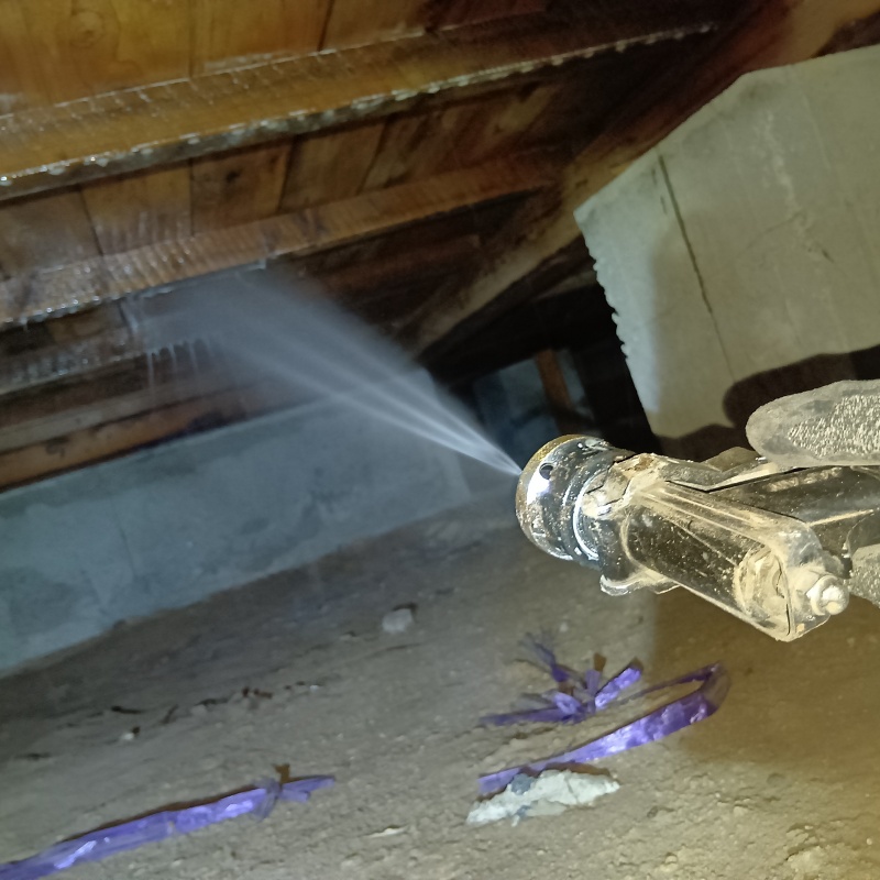 築年数40年のシロアリ駆除の施工事例（茨城県坂東市猫実新田）