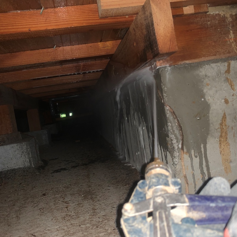 築年数28年のシロアリ駆除の施工事例（愛知県岡崎市稲熊町）