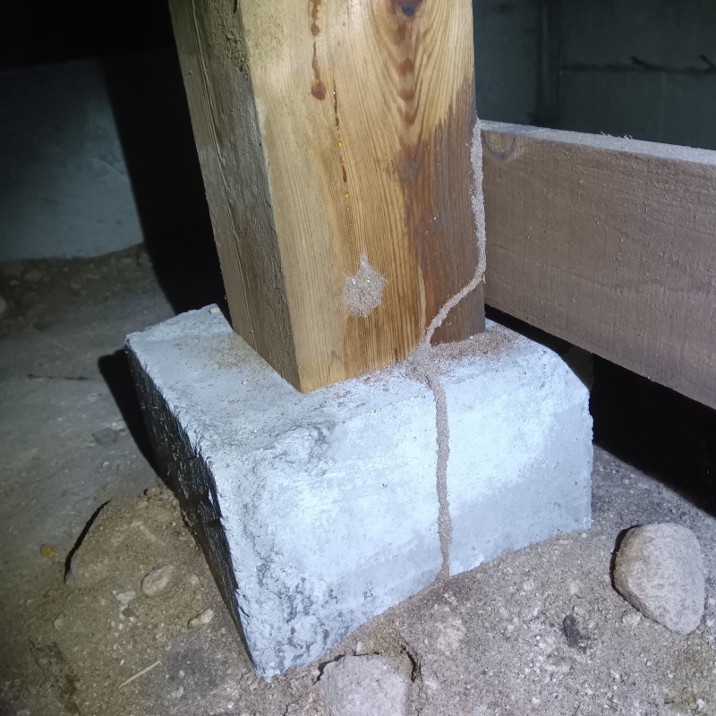 築年数30年のシロアリ駆除の施工事例（福島県会津若松市門田町徳久竹之元）