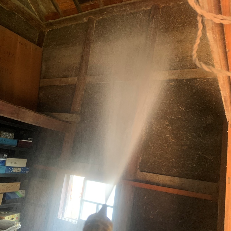 築年数100年のシロアリ駆除の施工事例（滋賀県守山市）