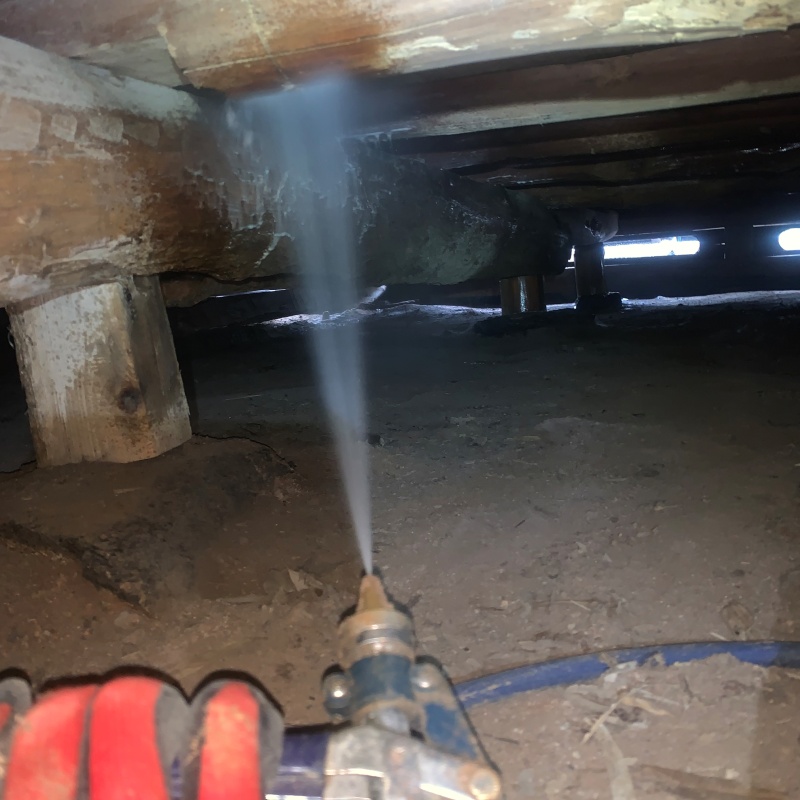 築年数80年のシロアリ駆除の施工事例（三重県多気郡多気町土羽）