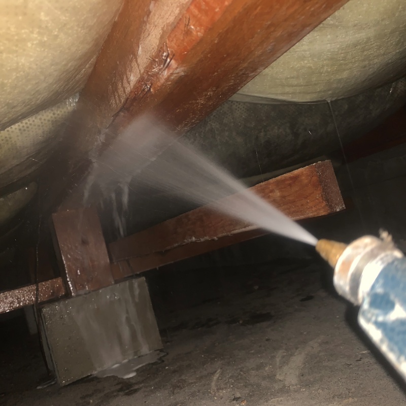 築年数35年のシロアリ駆除の施工事例（愛知県名古屋市天白区元植田）