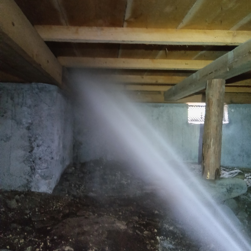 築年数57年のシロアリ駆除の施工事例（富山県富山市太田）