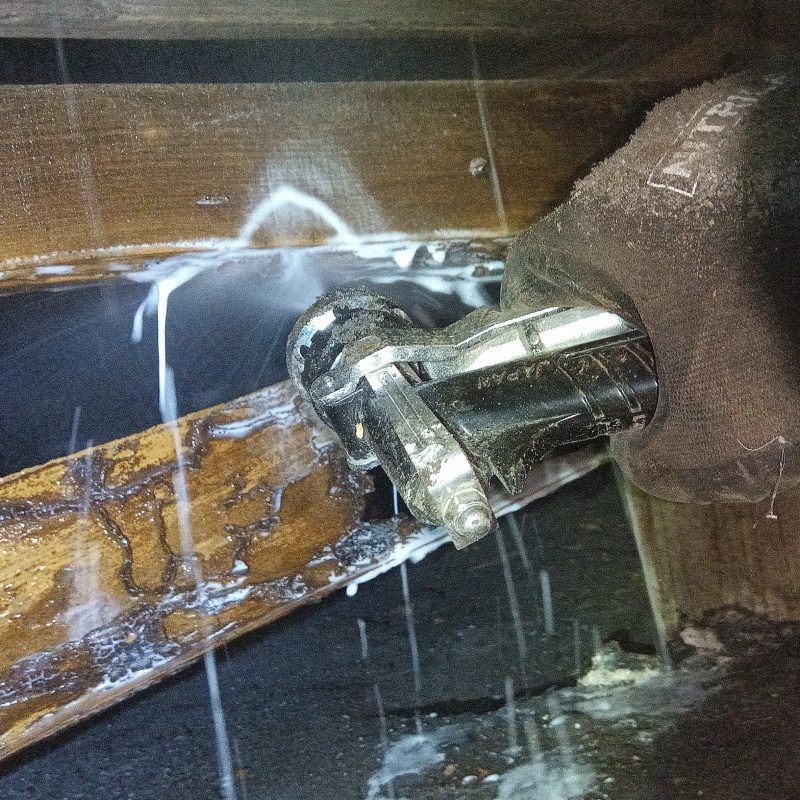 シロアリ駆除の施工事例（神奈川県横浜市旭区鶴ケ峰）