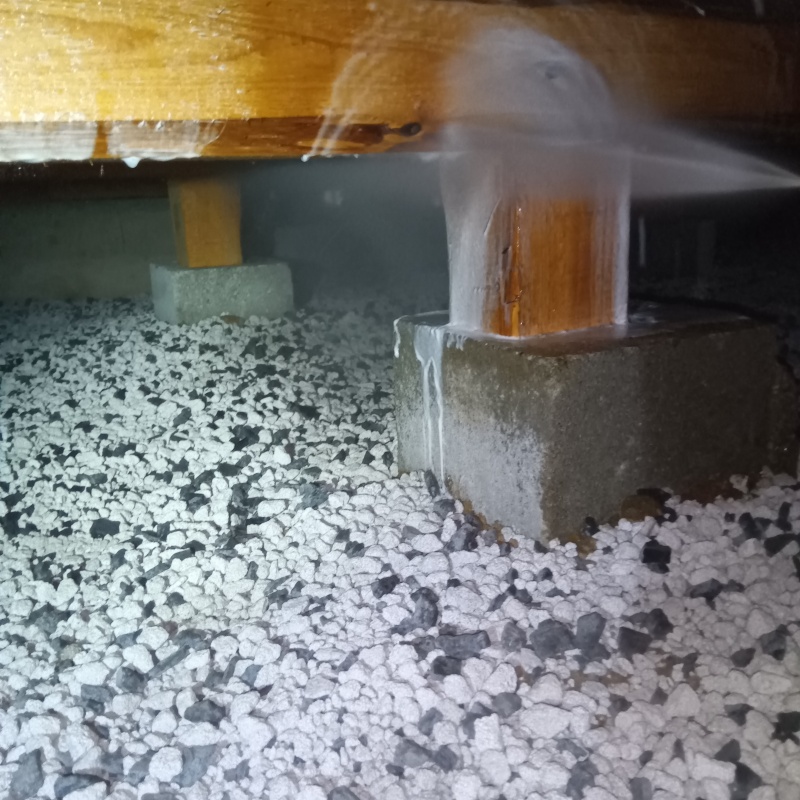 シロアリ駆除の施工事例（三重県亀山市本町）