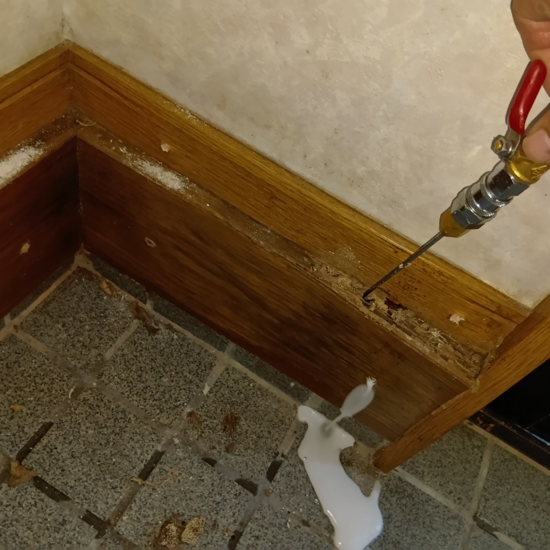 築年数26年のシロアリ駆除の施工事例（長崎県長崎市網場町）