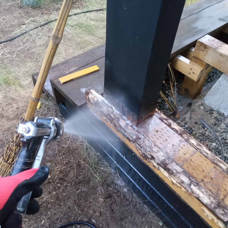 シロアリ駆除の施工事例（新潟県新潟市西区新中浜）