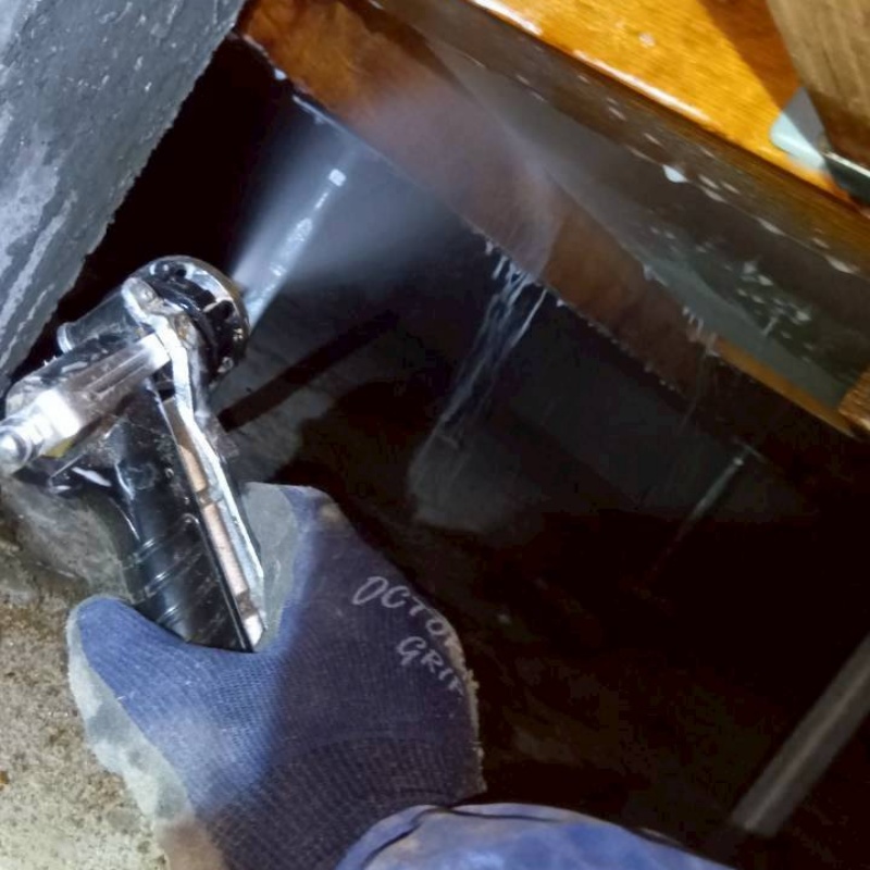 シロアリ駆除の施工事例（東京都昭島市郷地町）