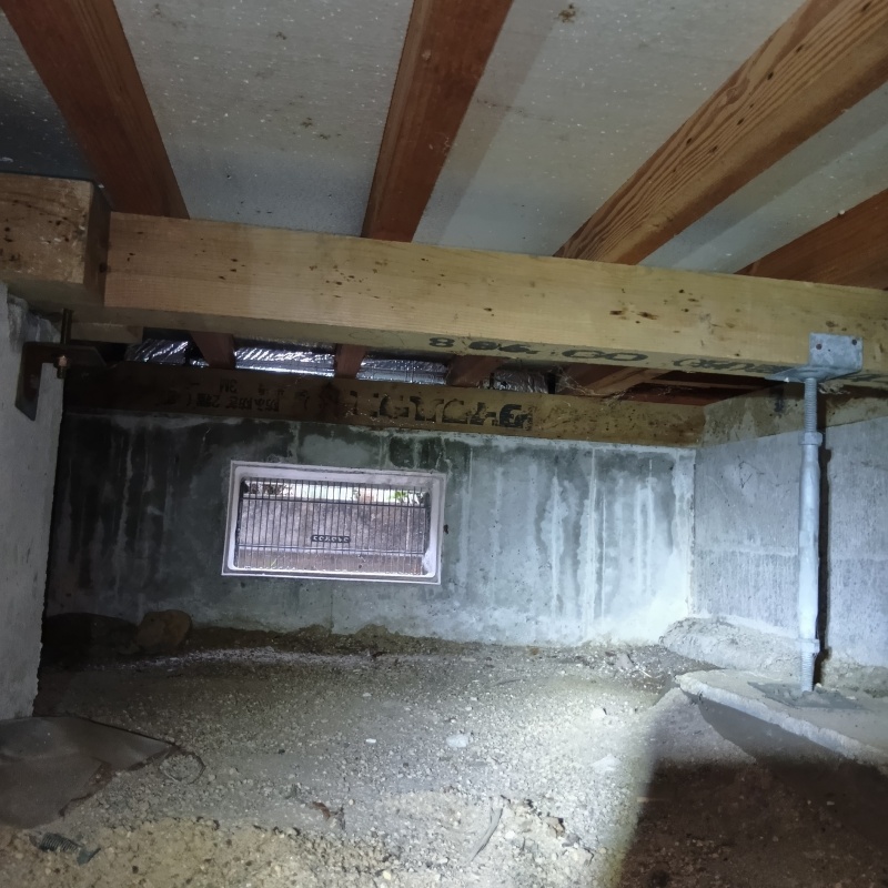 築年数35年のシロアリ予防の施工事例（宮城県黒川郡大和町もみじケ丘）