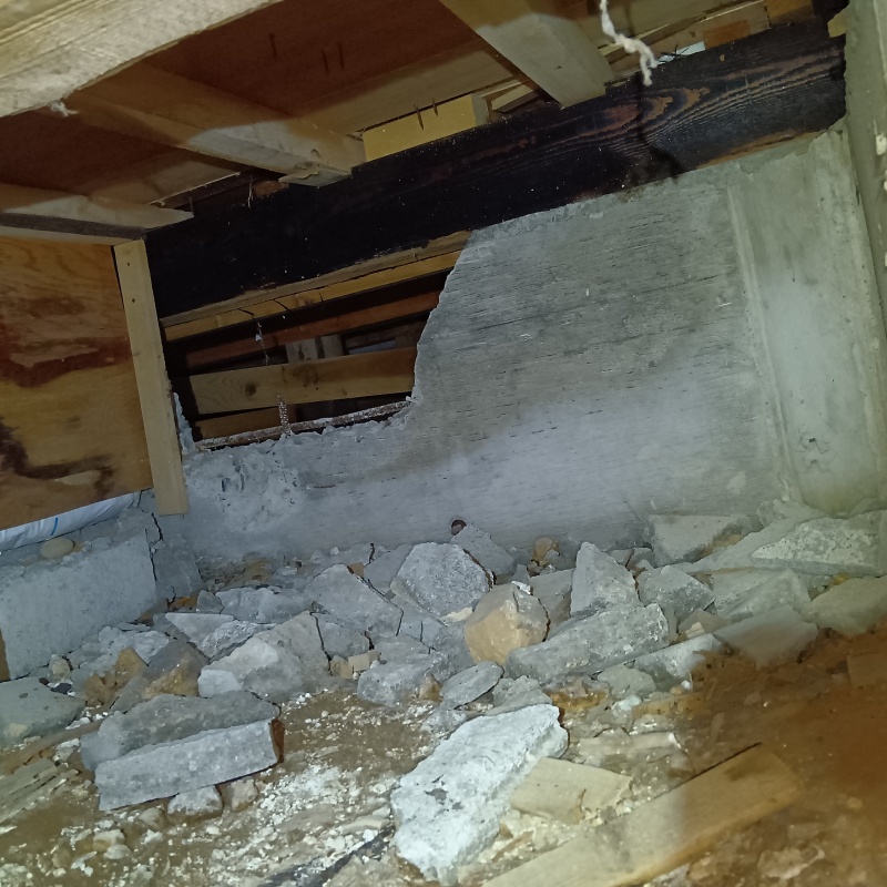 築年数40年のシロアリ駆除の施工事例（福井県越前市）