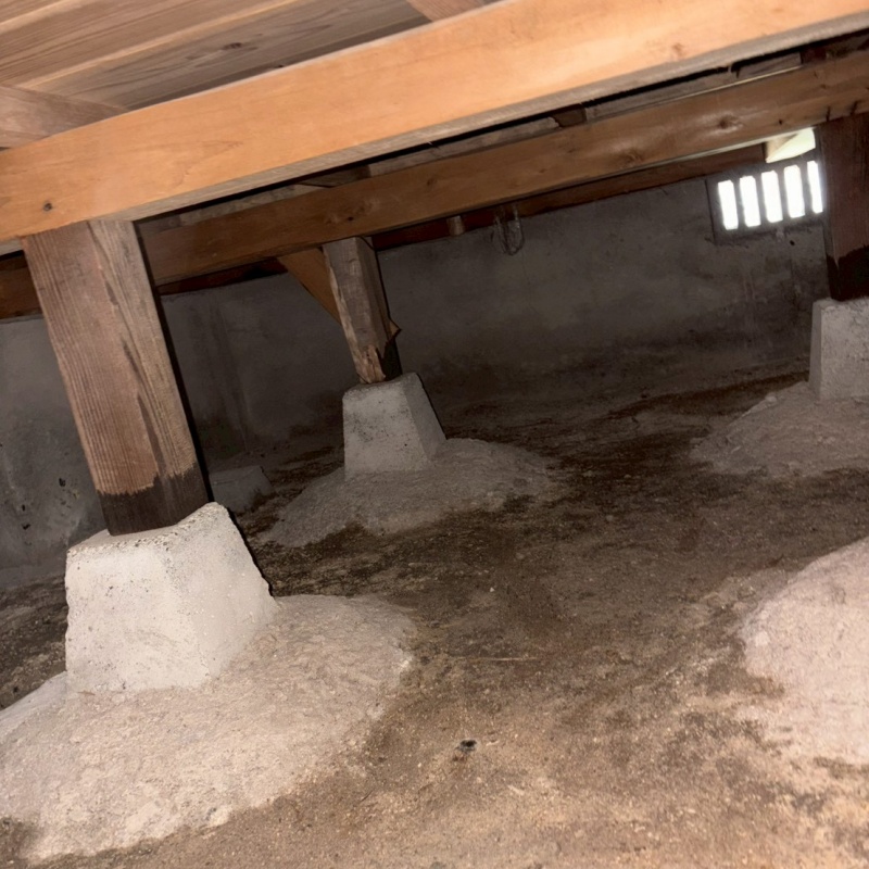 シロアリ予防の施工事例（山口県岩国市周東町上久原）