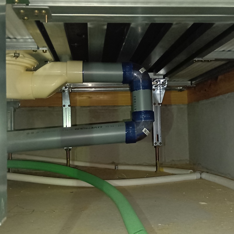 築年数5年のシロアリ予防の施工事例（大阪府和泉市寺田町）