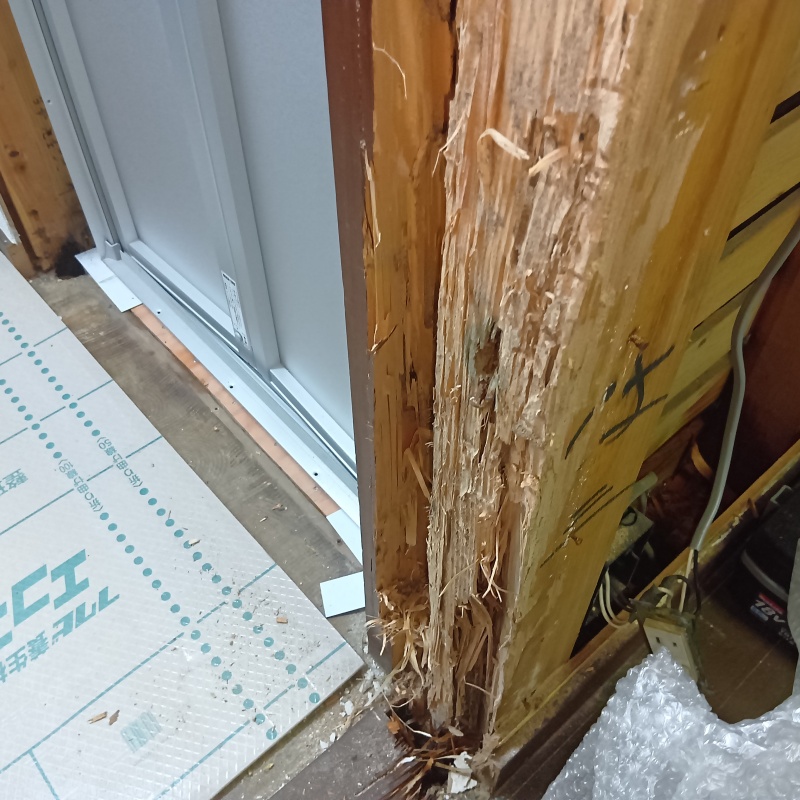 シロアリ駆除の施工事例（埼玉県桶川市末広）