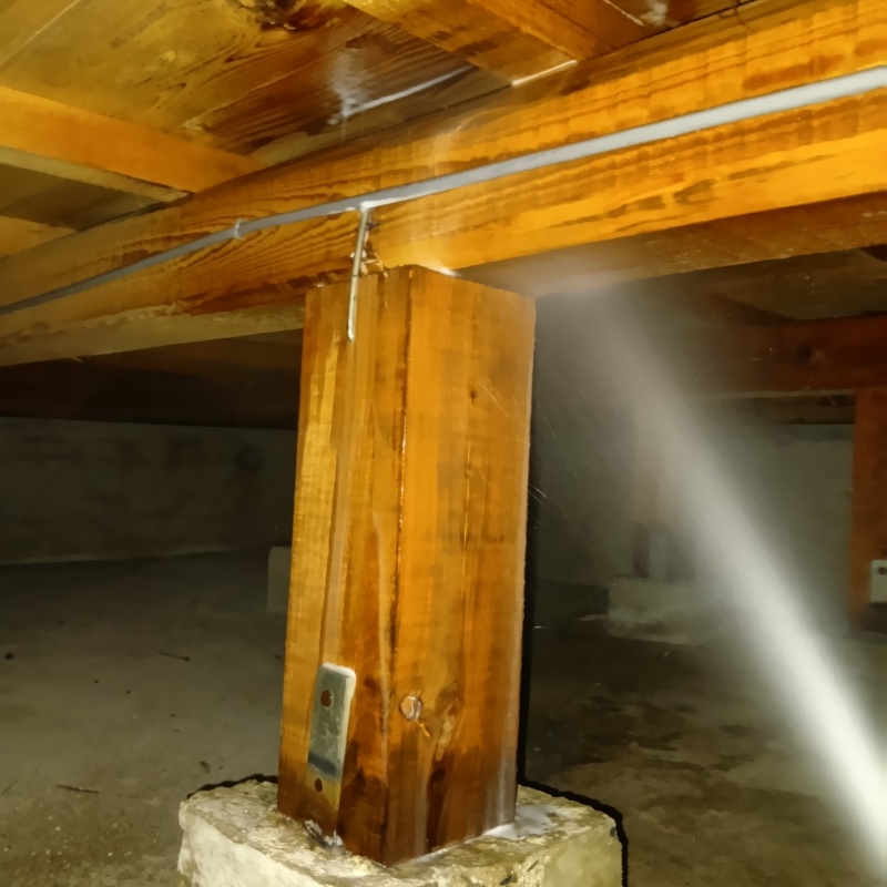 シロアリ駆除の施工事例（香川県さぬき市津田町津田）