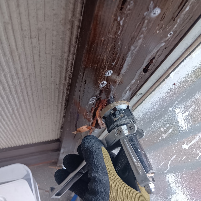 築年数38年のシロアリ駆除の施工事例（茨城県龍ケ崎市上大徳新町）