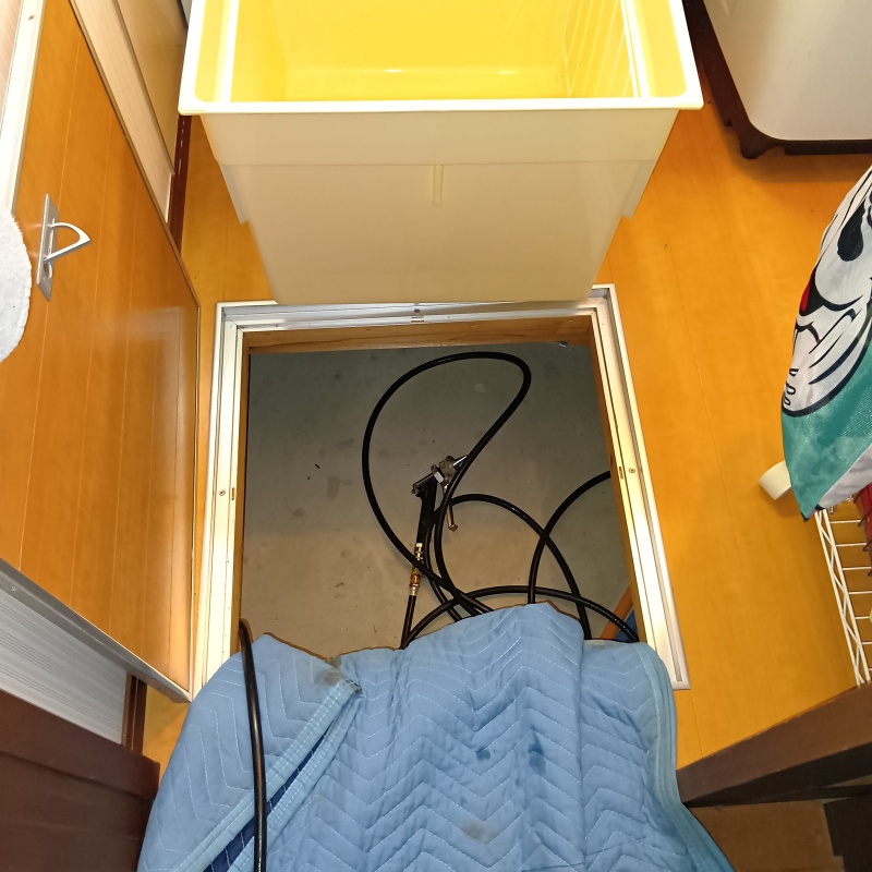 築年数17年のシロアリ予防の施工事例（愛媛県松山市和泉南）