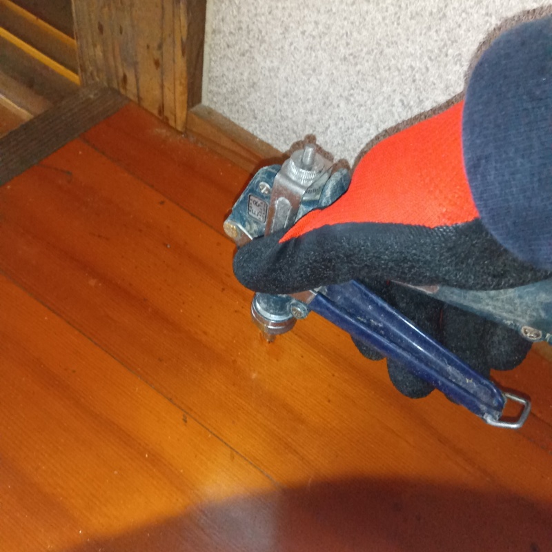 シロアリ駆除の施工事例（新潟県阿賀野市東町）