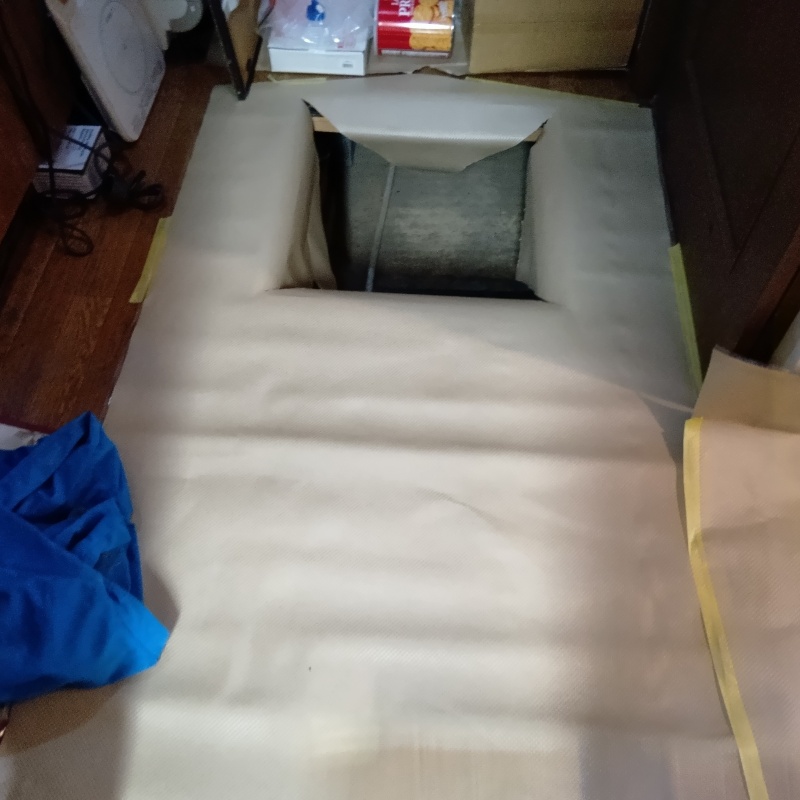 シロアリ駆除の施工事例（千葉県松戸市緑ケ丘）