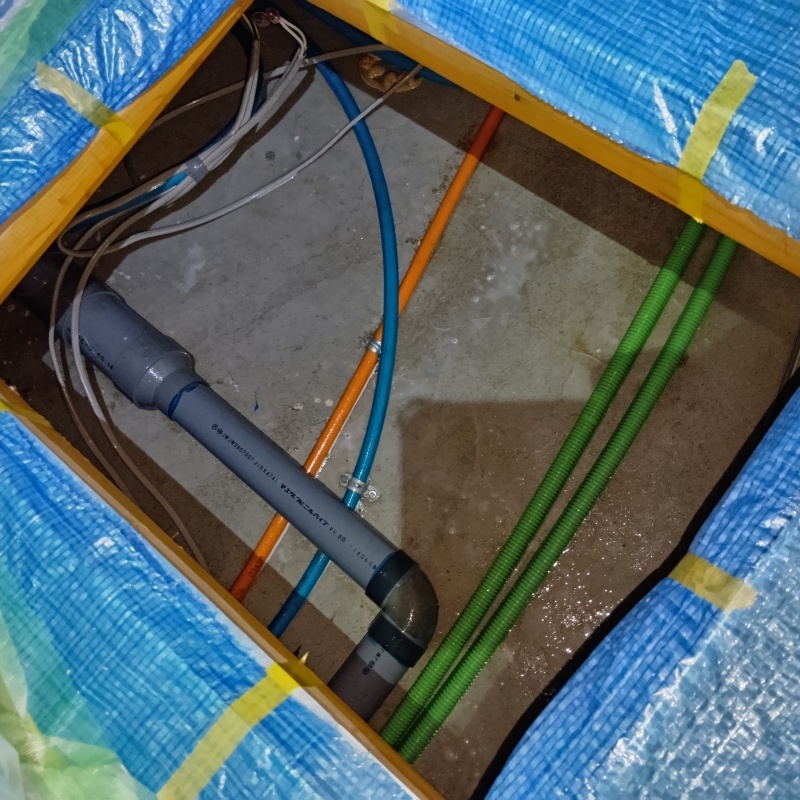 築年数10年のシロアリ予防の施工事例（大阪府枚方市楠葉中町）