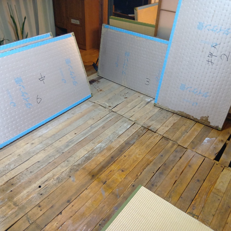 築年数50年のシロアリ駆除の施工事例（長崎県島原市有明町大三東戊）