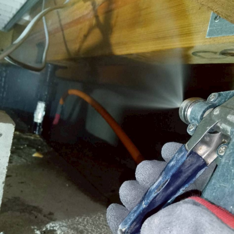 シロアリ予防の施工事例（静岡県浜松市中央区和地町）