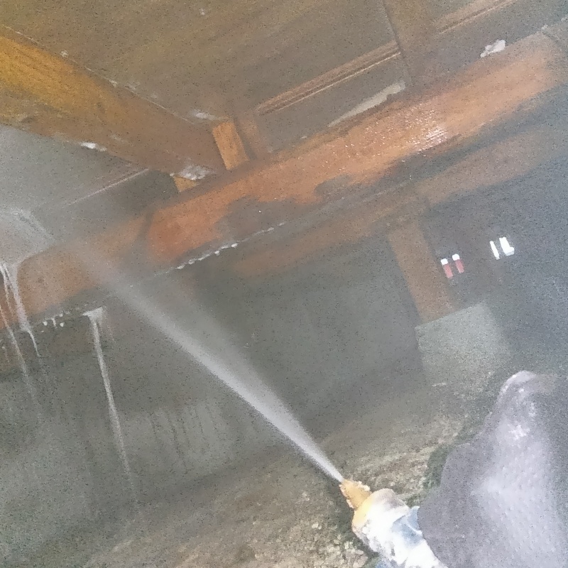 築年数50年のシロアリ駆除の施工事例（福岡県大野城市上大利）