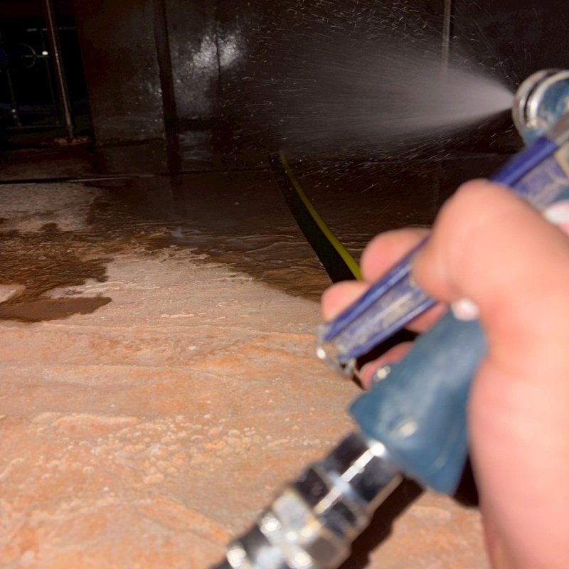 築年数19年のシロアリ予防の施工事例（広島県福山市赤坂町赤坂）