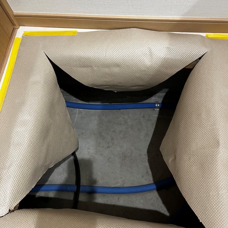 築年数7年のシロアリ予防の施工事例（東京都羽村市神明台）