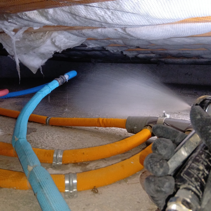 築年数20年のシロアリ予防の施工事例（福岡県筑紫野市若江）