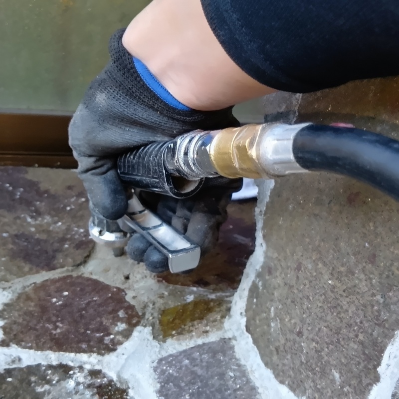 築年数40年のシロアリ駆除の施工事例（鹿児島県霧島市霧島田口）