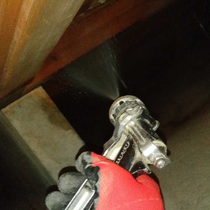 シロアリ予防の施工事例（千葉県松戸市高塚新田）