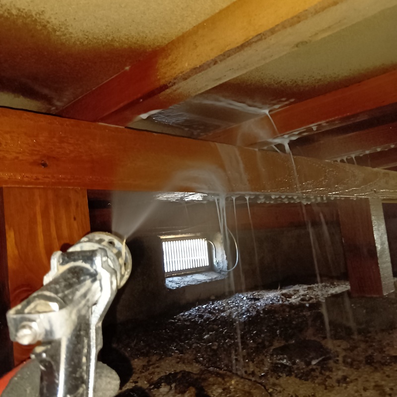 築年数30年のシロアリ駆除の施工事例（徳島県阿南市桑野町中ケ谷）