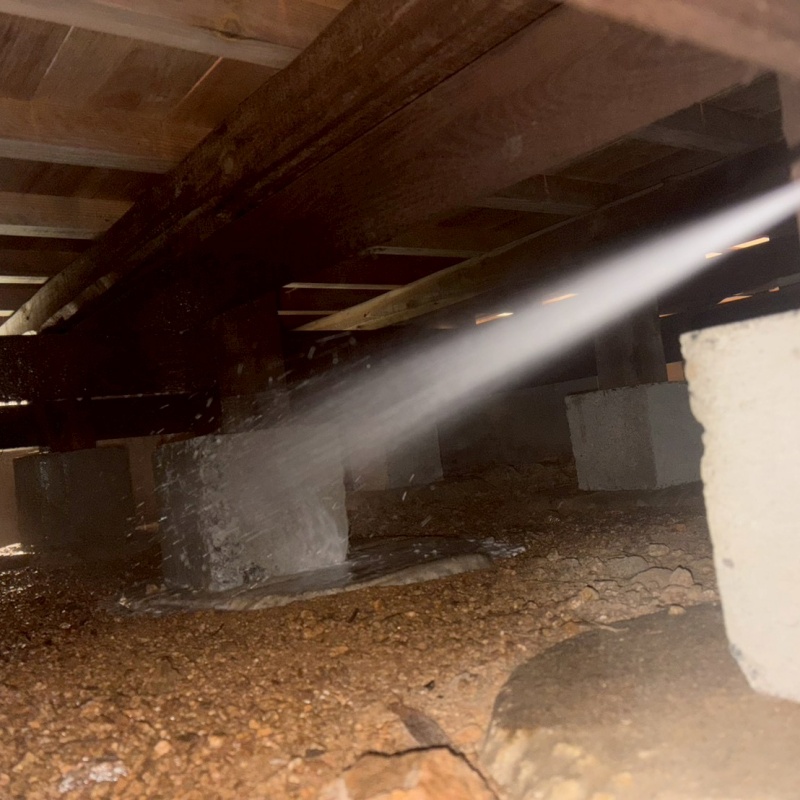 築年数40年のシロアリ駆除の施工事例（広島県三次市布野町上布野）