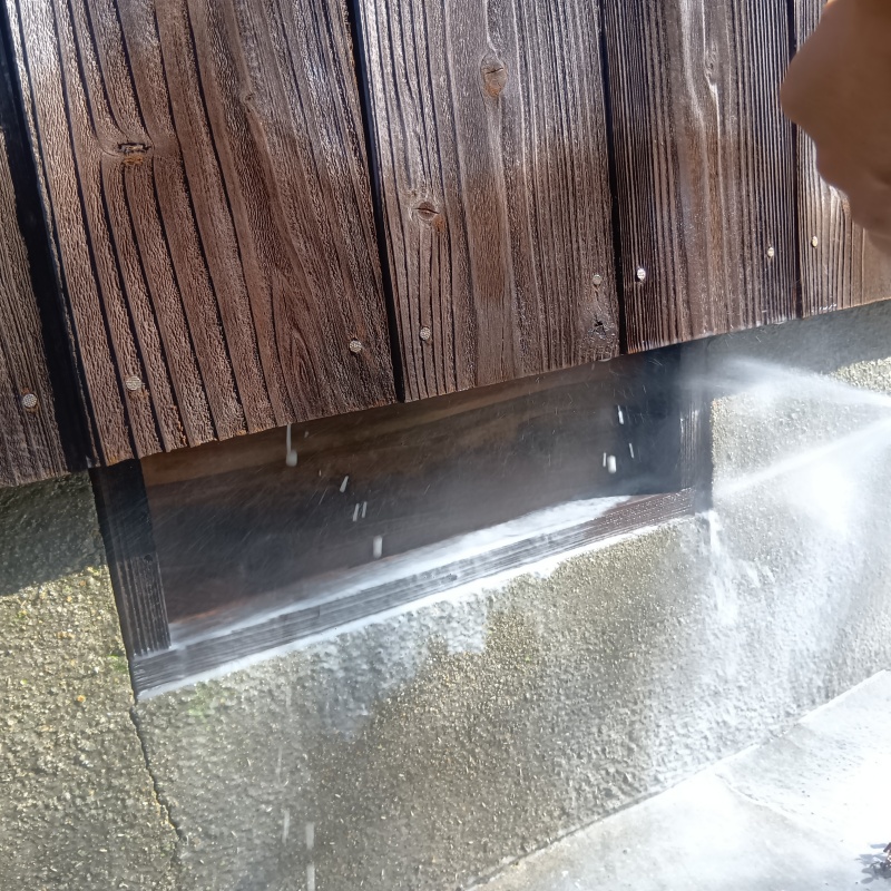 シロアリ駆除の施工事例（長崎県佐世保市日宇町）