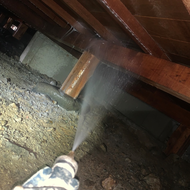 シロアリ駆除の施工事例（岐阜県各務原市小佐野町）