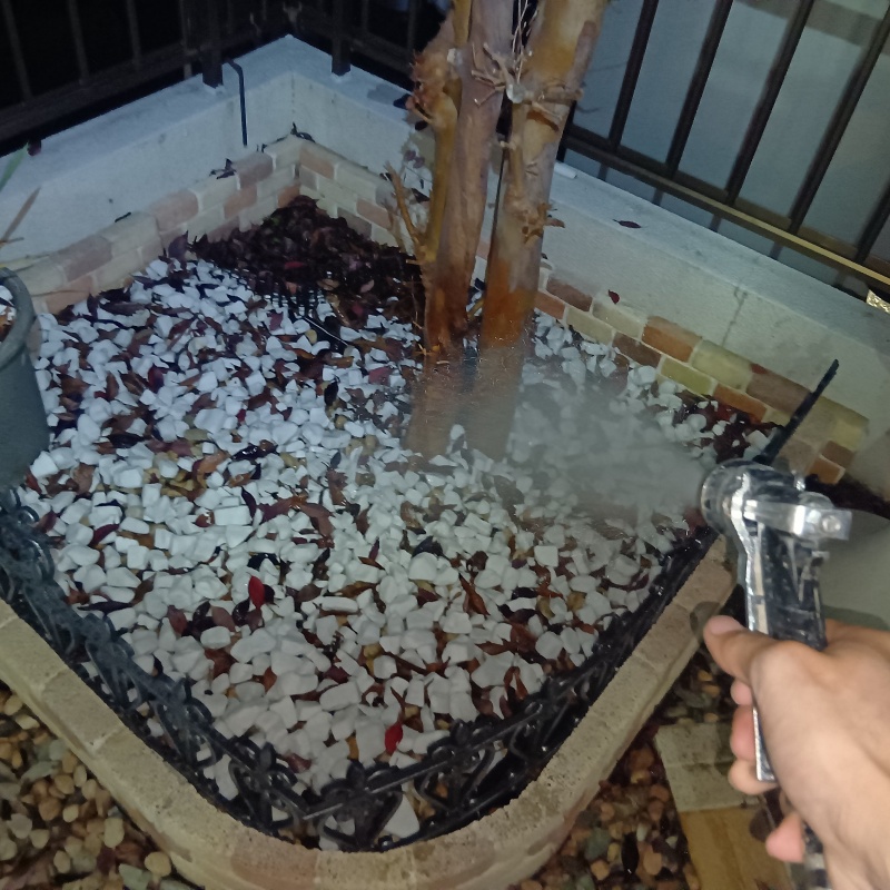 築年数30年のシロアリ予防の施工事例（福岡県田川郡糸田町糸田町）