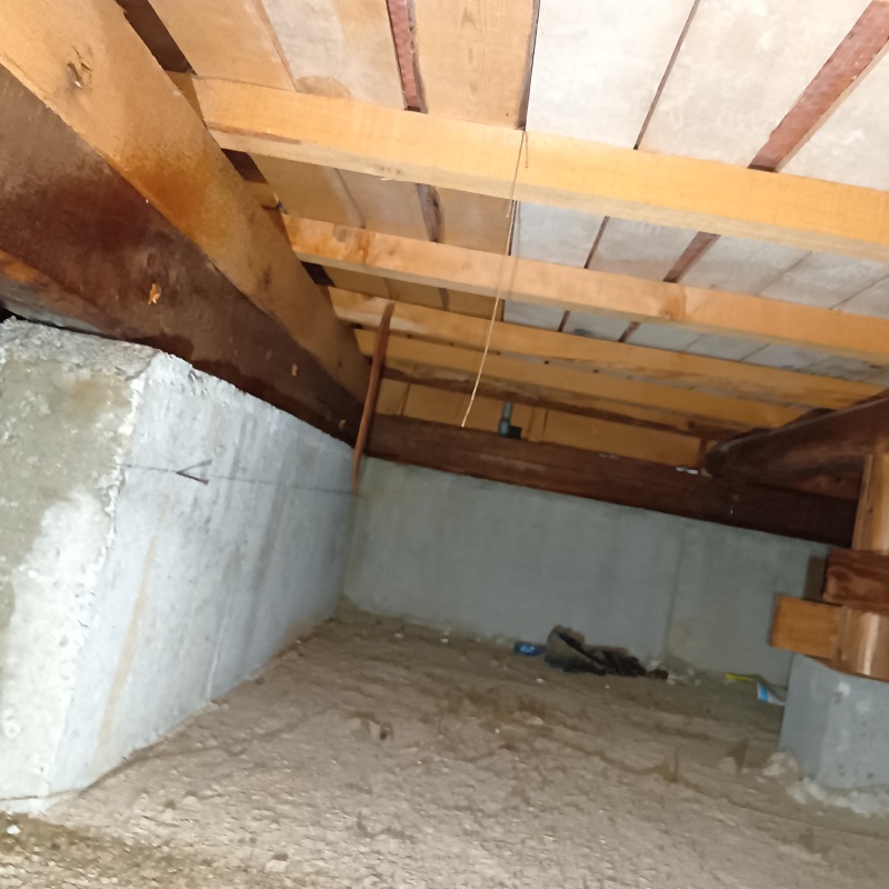 築年数45年のシロアリ駆除の施工事例（福岡県北九州市門司区寺内）