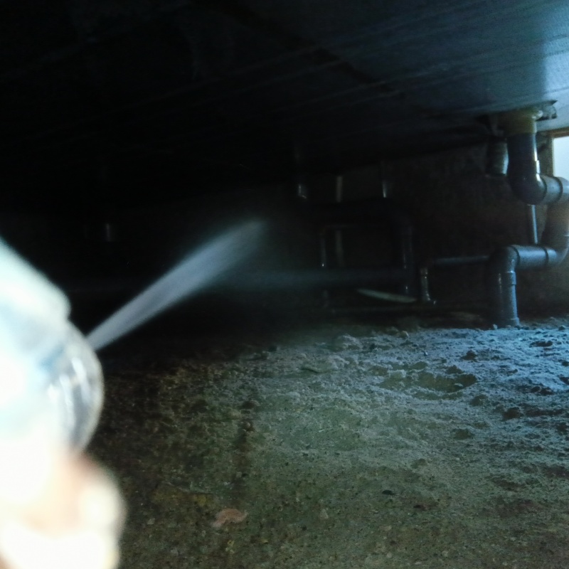 築年数30年のシロアリ予防の施工事例（鹿児島県薩摩川内市東郷町斧渕）