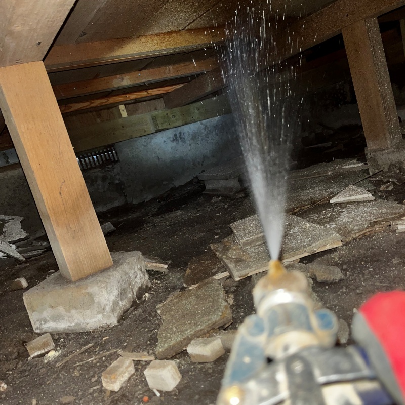 シロアリ駆除の施工事例（埼玉県川越市）