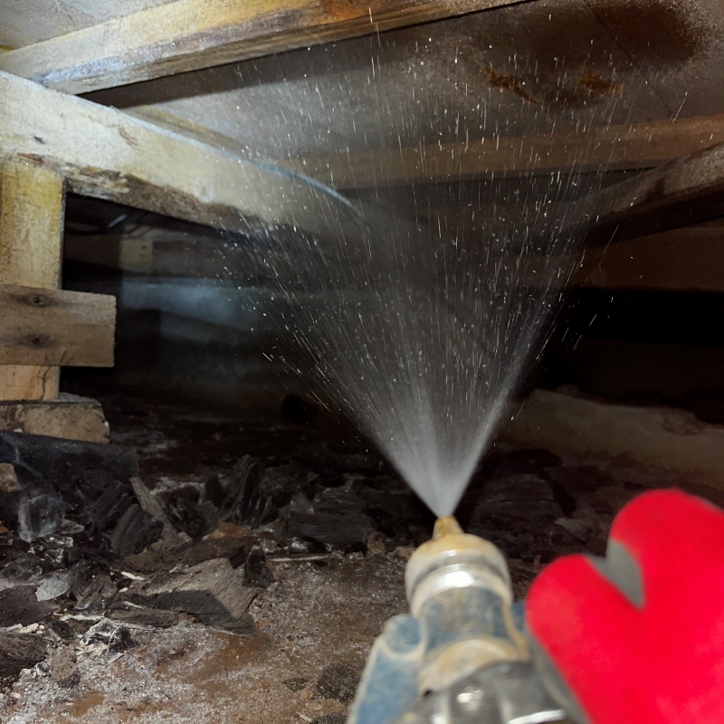 シロアリ駆除の施工事例（埼玉県東松山市）