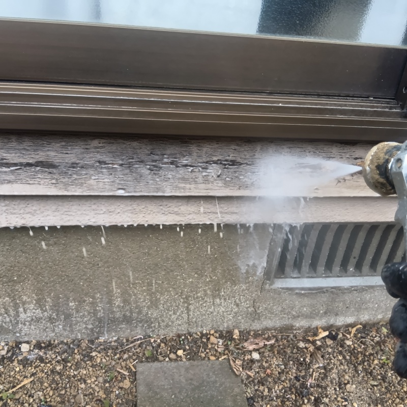 築年数40年のシロアリ駆除の施工事例（福岡県糸島市井原）