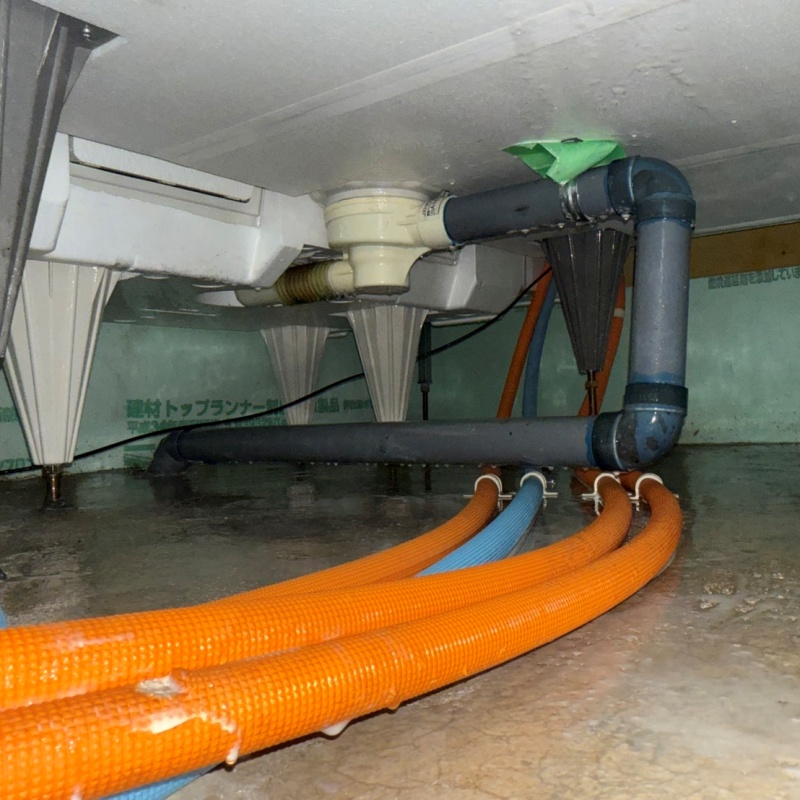 築年数10年のシロアリ予防の施工事例（千葉県松戸市東平賀）