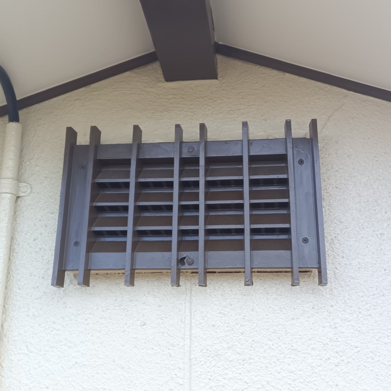 侵入口になっていたすき間