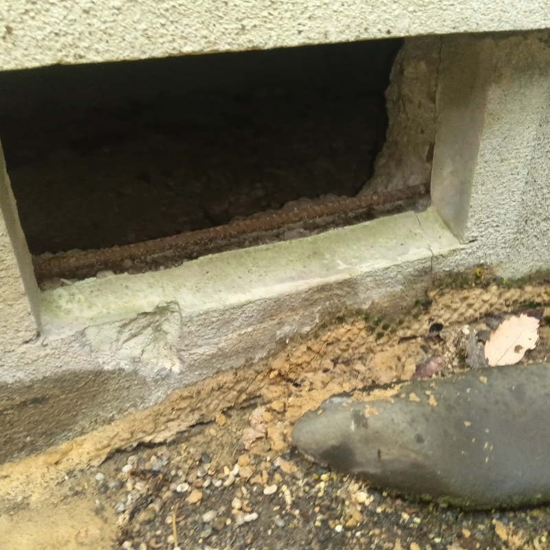 侵入口になっていた床下換気口