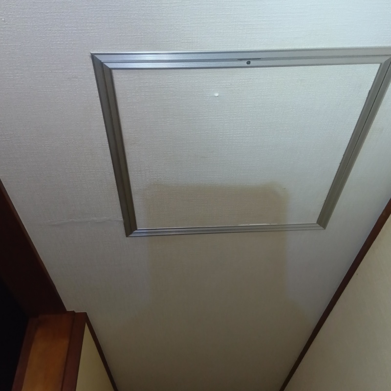 新設した点検口