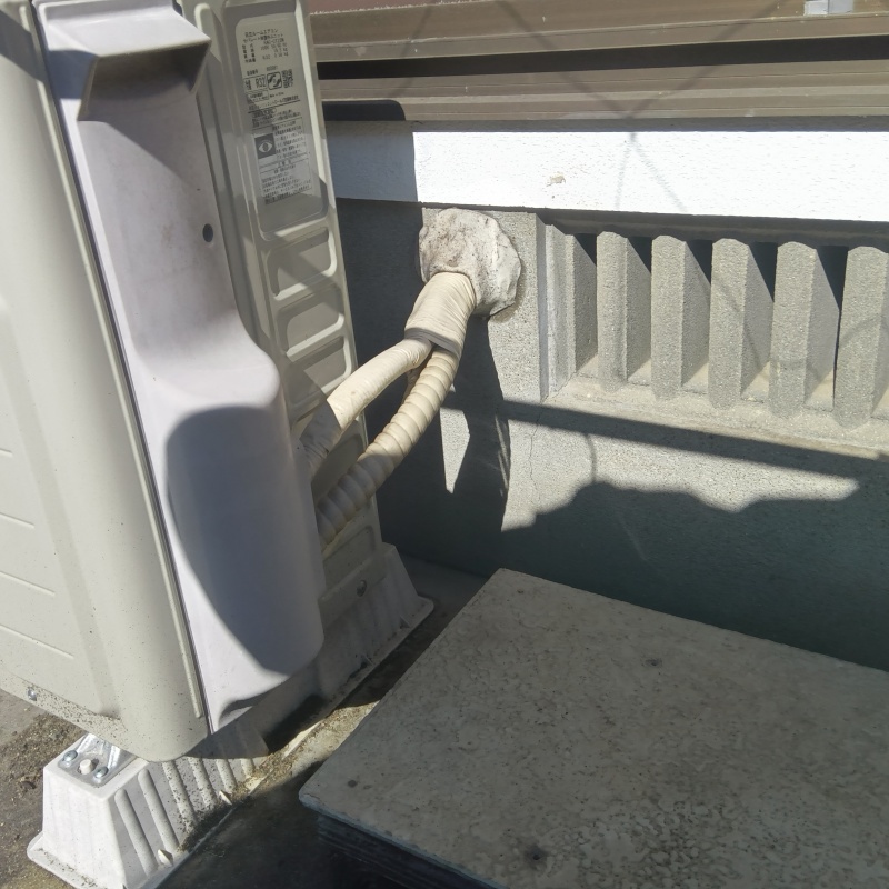 侵入口になっていた床下換気口