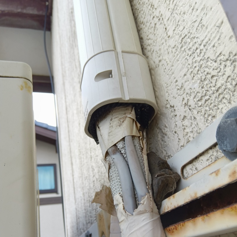 侵入口になっていたすき間