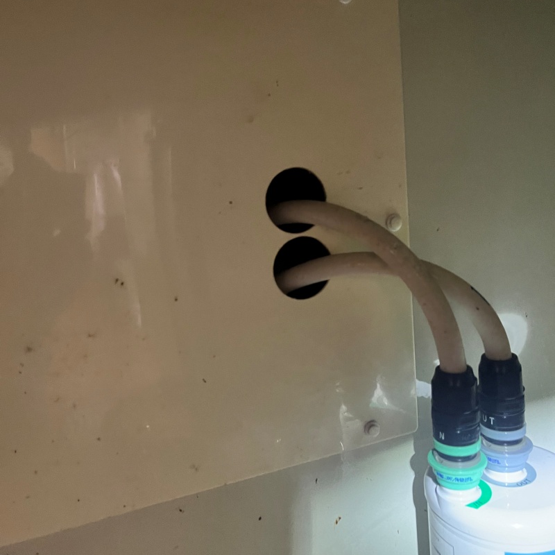 侵入口になっていたすき間