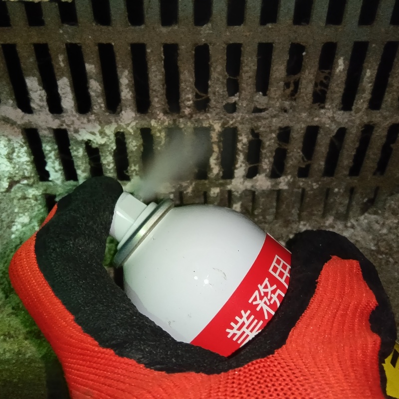 イタチ駆除の施工事例（兵庫県明石市朝霧南町）